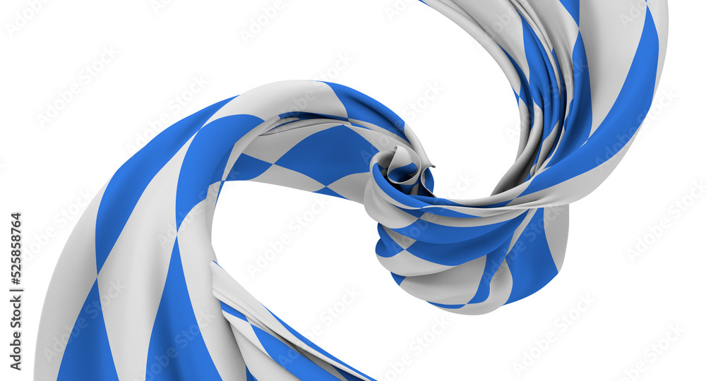 Bavarian flag using as background, 3d rendering panorama Stock ...