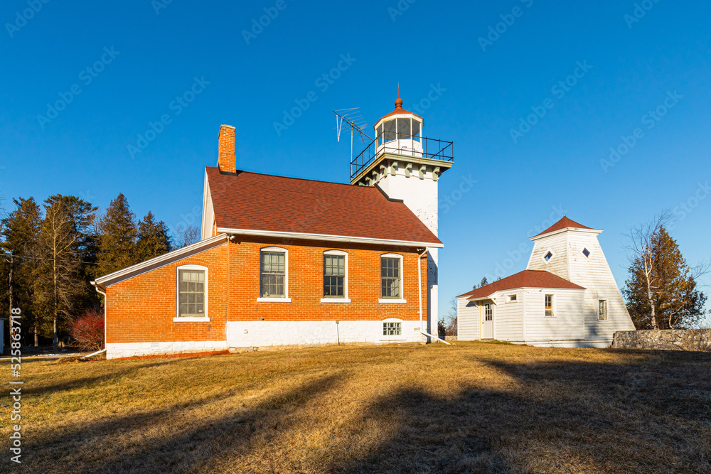 Lighthouse in Door County, Wisconsin Lighthouse in Door County, Wisconsin