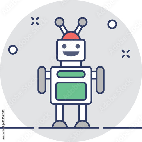 Robot Vector Icon
