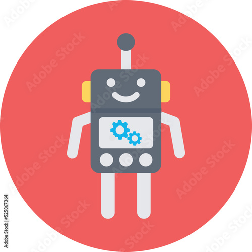 Robotic Vector Icon