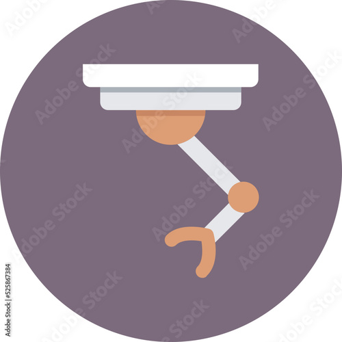 Industrial Arm Vector Icon