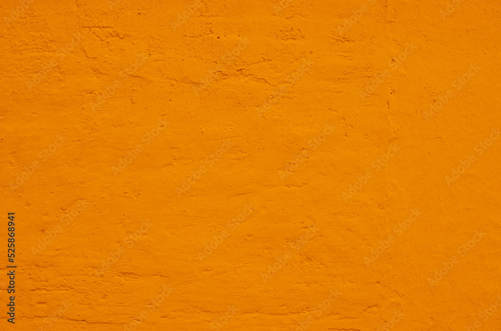 Fototapeta premium Orange grungy wall backdrop or texture