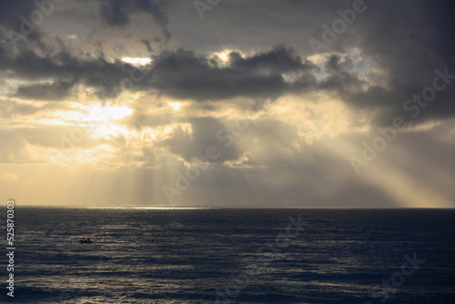 sunrise over the sea