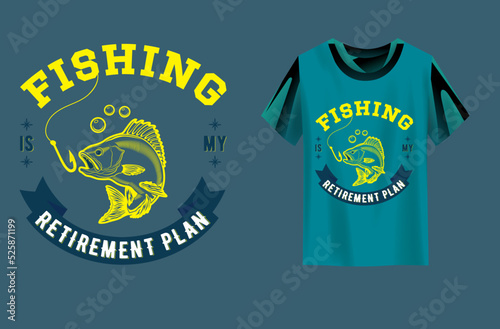 Fishing T shirt Design