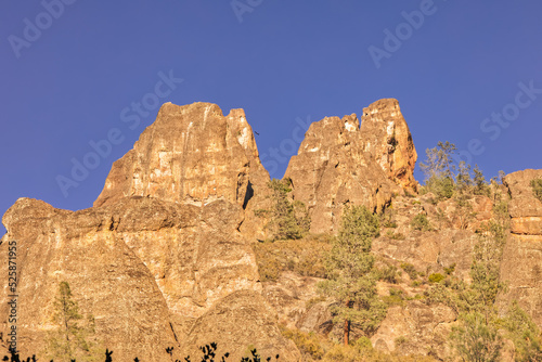 Pinnacles National Park Rock Formations in the Afternoon