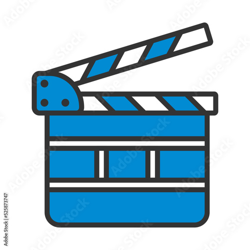 Movie Clap Board Icon
