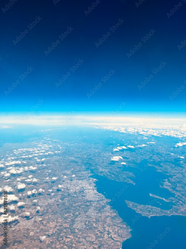 Horizon from a plane Horizon from a plane