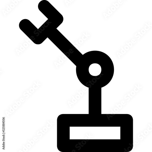 Industrial Arm Vector Icon