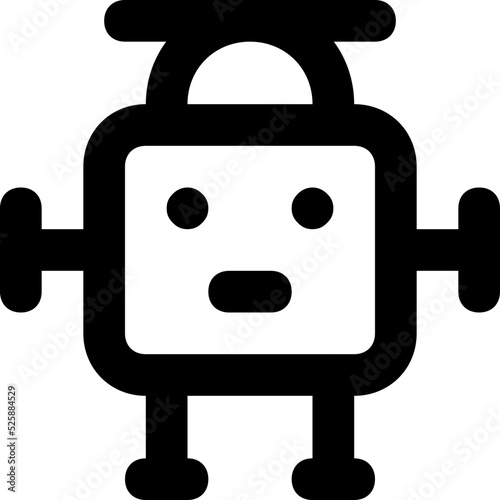 Cyborg Vector Icon