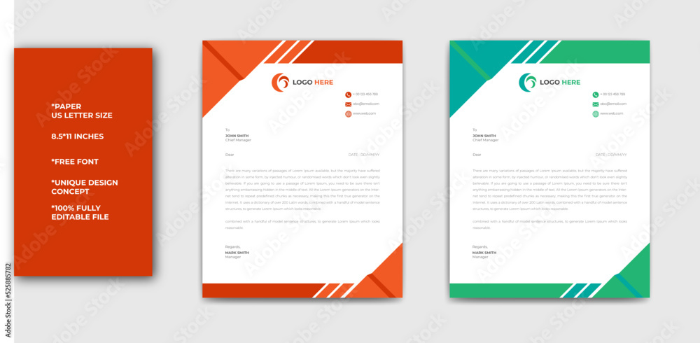 Letterhead Design Letterhead Design