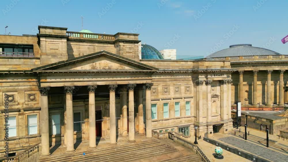 The World Museum of Liverpool - drone photography The World Museum of Liverpool - drone photography