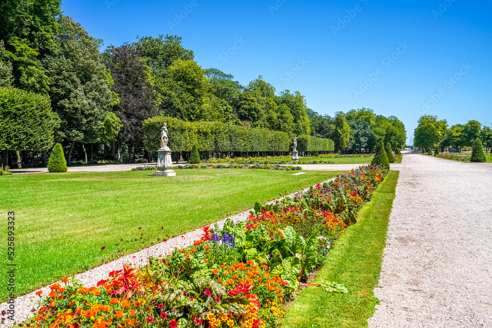 Schlossgarten, Luneville, Frankreich 