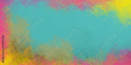 Abstract colour painted soft background  © vegsingh