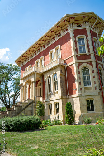 The historic Reddic Mansion and gardens in downtown Ottawa