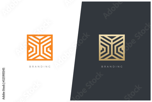 Industrial Trading Networking Marketing Logomark Vector Logo