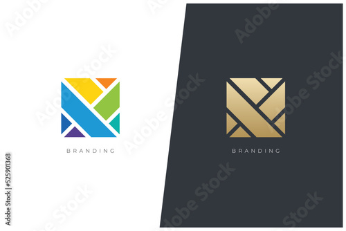 Industrial Trading Networking Marketing Logomark Vector Logo