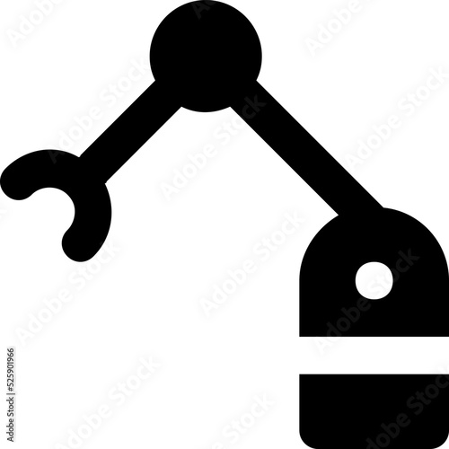 Industrial Arm Vector Icon