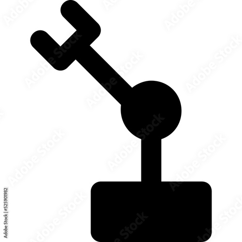 Industrial Arm Vector Icon © creativestall