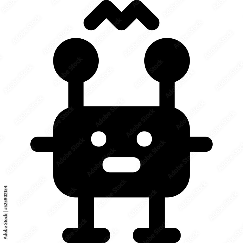 Robotic Vector Icon Robotic Vector Icon