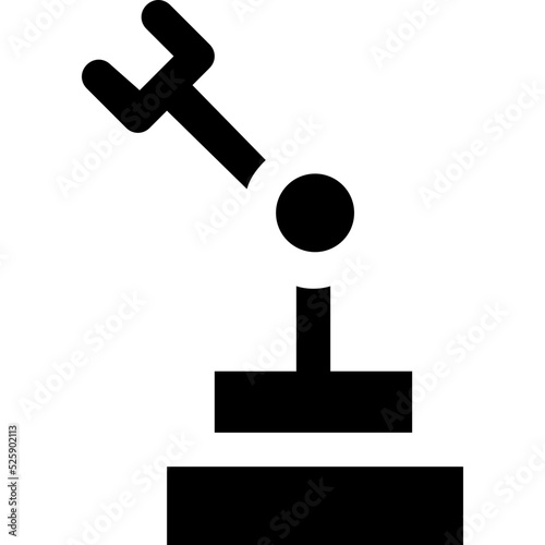 Industrial Arm Vector Icon