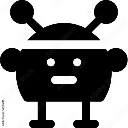 Game Robot Vector Icon