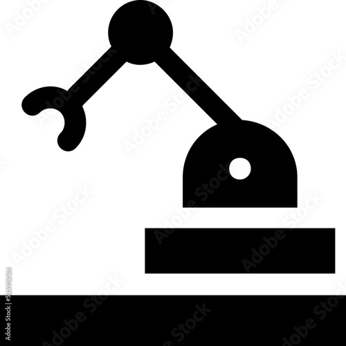 Industrial Arm Vector Icon
