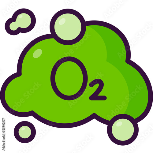 o2 line icon