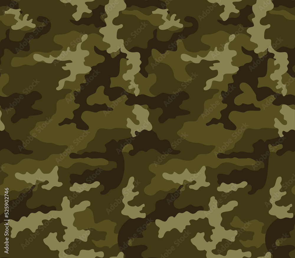 Green military camouflage vector army background. Green military camouflage vector army background.