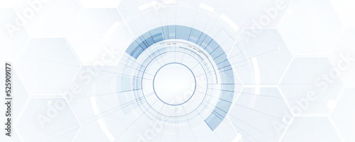 Technology data background, idea of global business solution