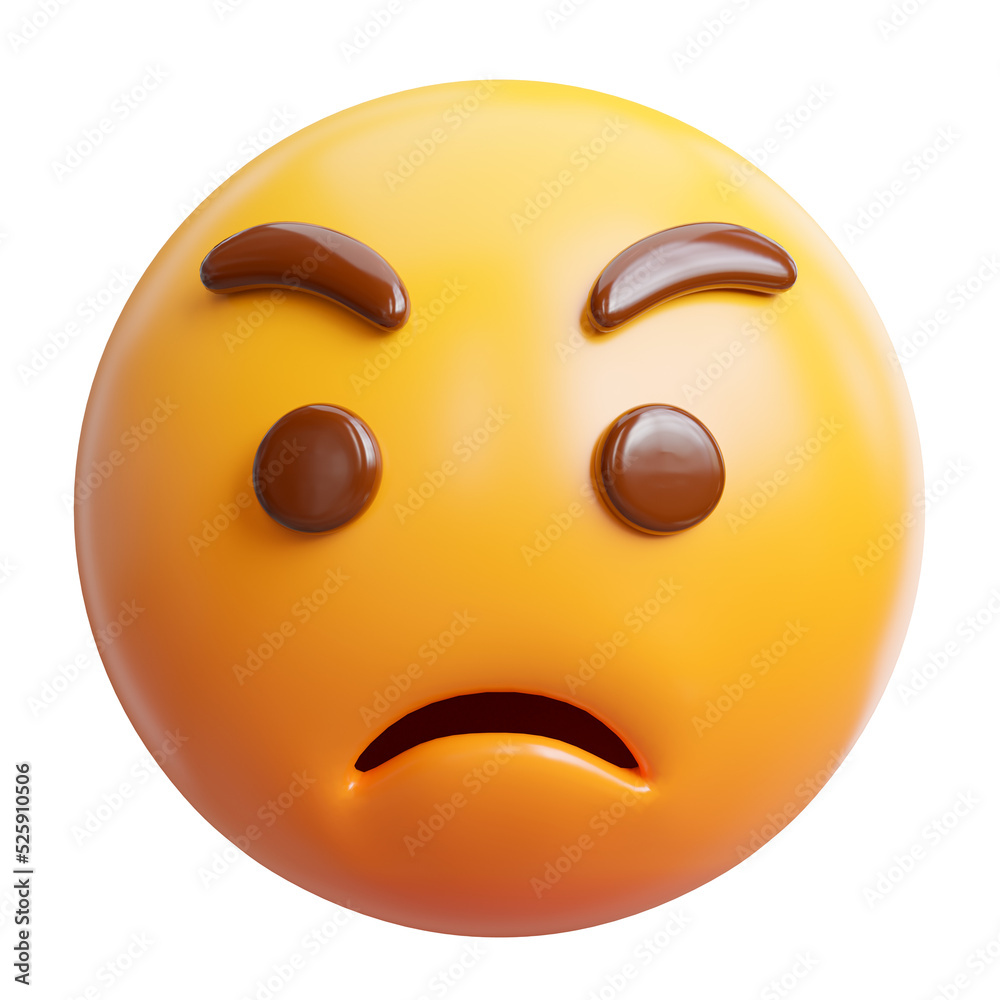 emoji 3d icon.