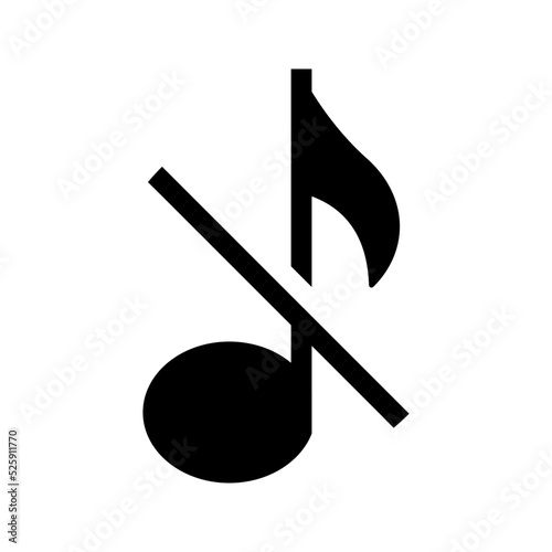 Mute icon. Sound Off sign. vector illustration