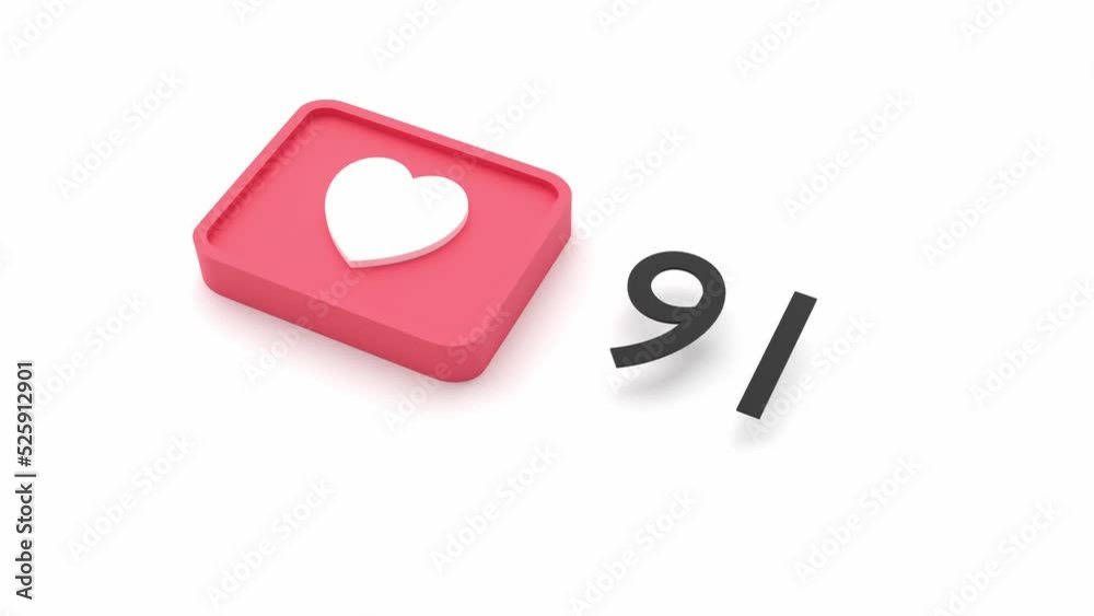 heart reaction emoji or social network like, can be used to represent a trendy influencer, online marketing or social media community heart reaction emoji or social network like, can be used to represent a trendy influencer, online marketing or social media community