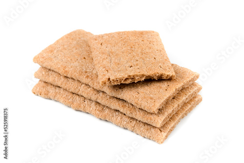  bread on a white background