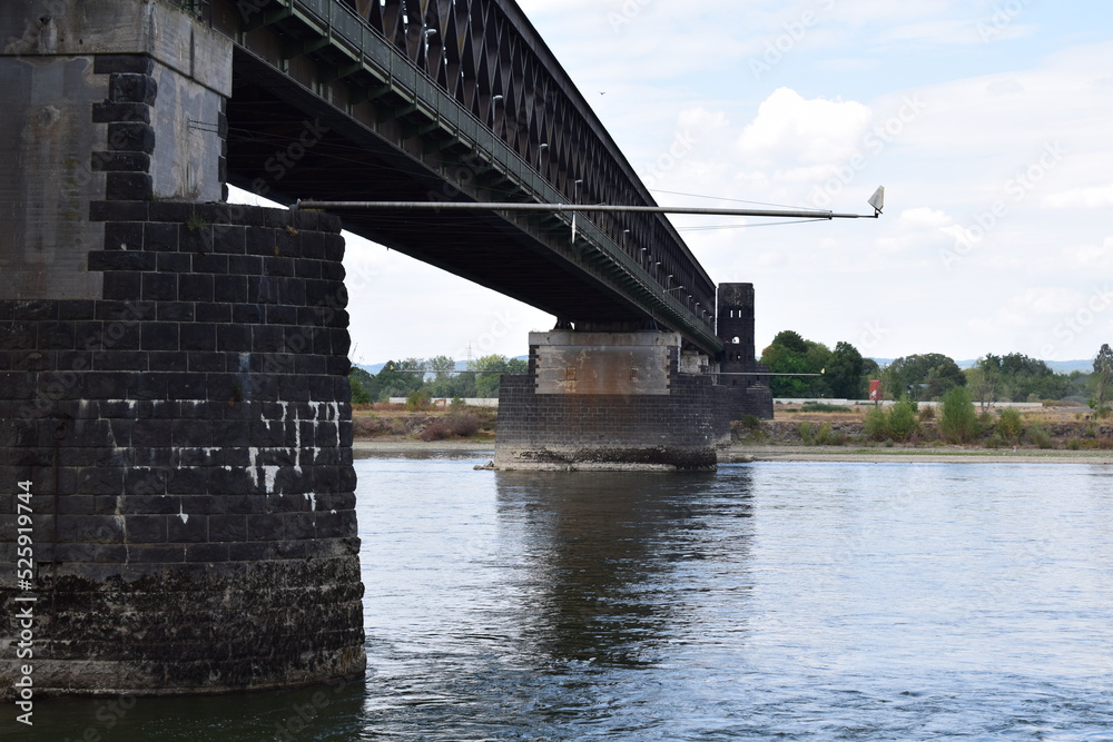 Kronprinz Wilhelm Brücke über den REhin Kronprinz Wilhelm Brücke über den REhin