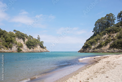 Beautiful landscape  heavenly  in summer  on the beach