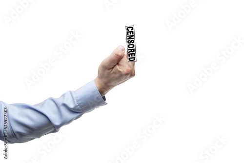 Hand shows middle finger from the left side of the camera