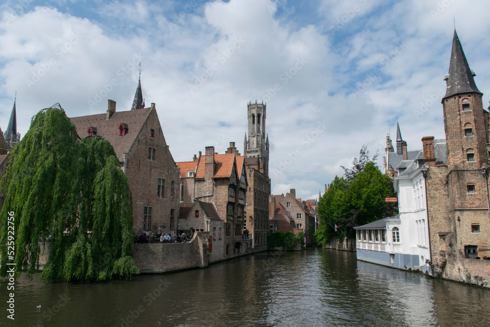 Brugge canal view