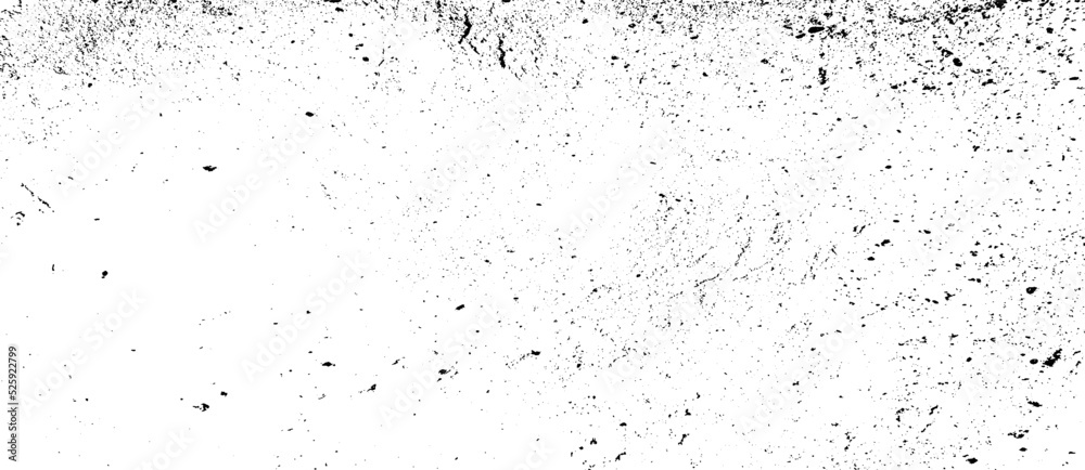 Abstract vector noise. Small particles of debris and dust. Distressed uneven background. Grunge   with fine grains isolated on white background. Vector illustration. EPS10.