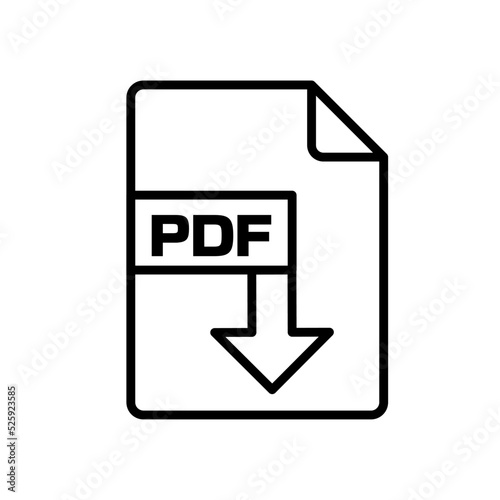 PDF download  icon