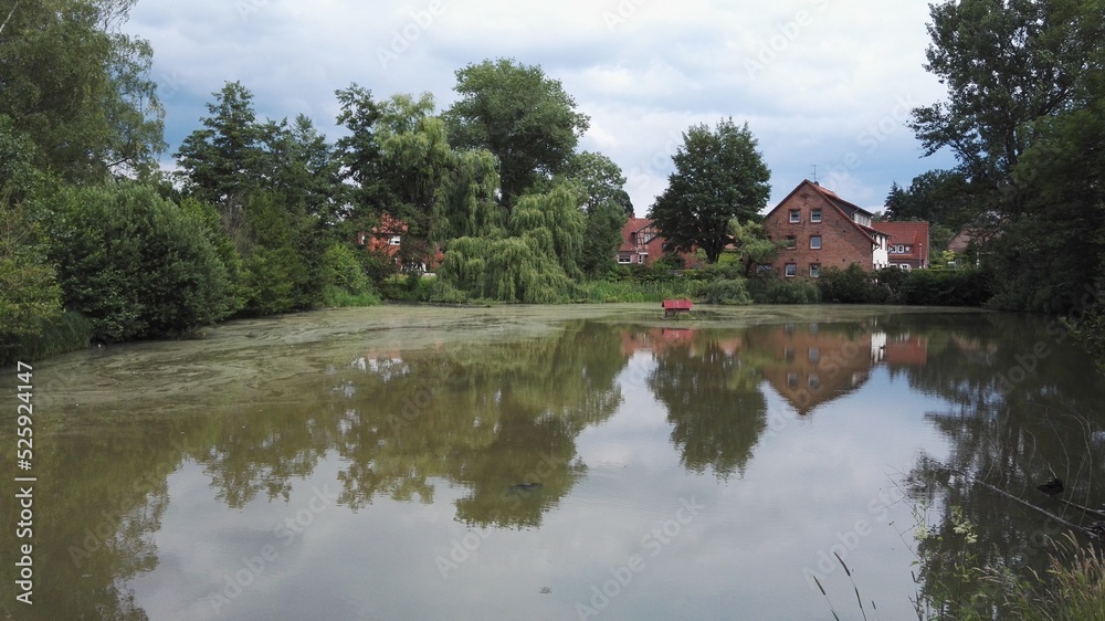 Obraz premium German Seascape in a small Town