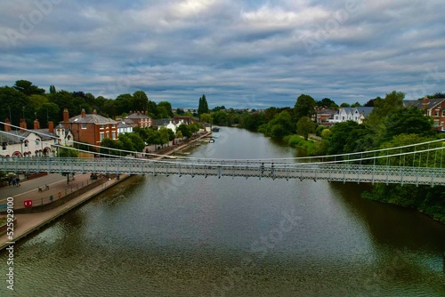 Chester, Cheshire UK - aerial view