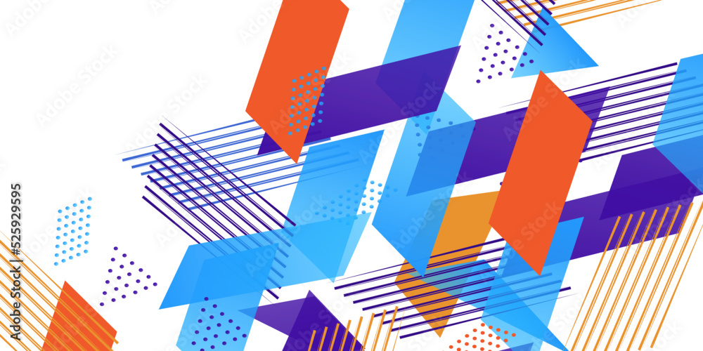 Abstract geometry background Abstract geometry background