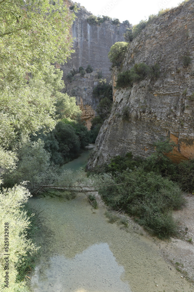 Canyon du rio Vero, Alquézar, Espagne