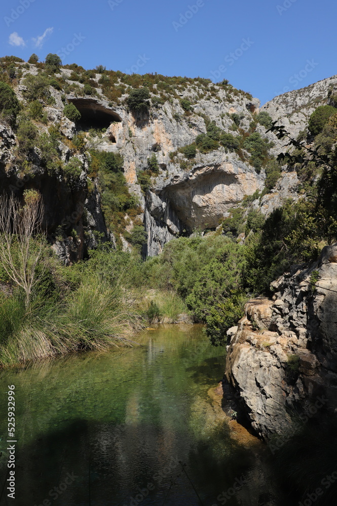 source du rio Mascun, Rodellar, Espagne