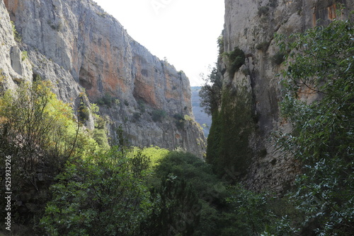Canyon du rio Vero, Alquézar, Espagne
