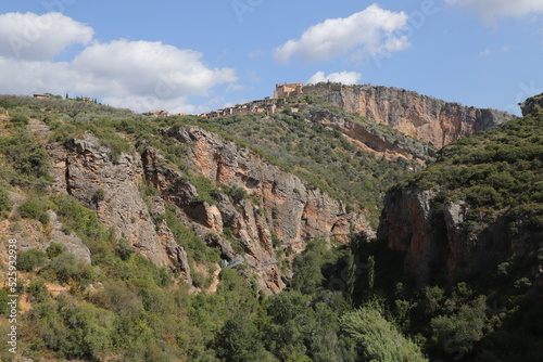 Canyon du rio Vero, Alquézar, Espagne