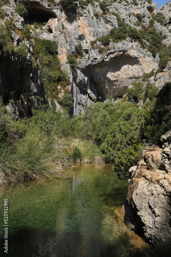 source du rio Mascun, Rodellar, Espagne