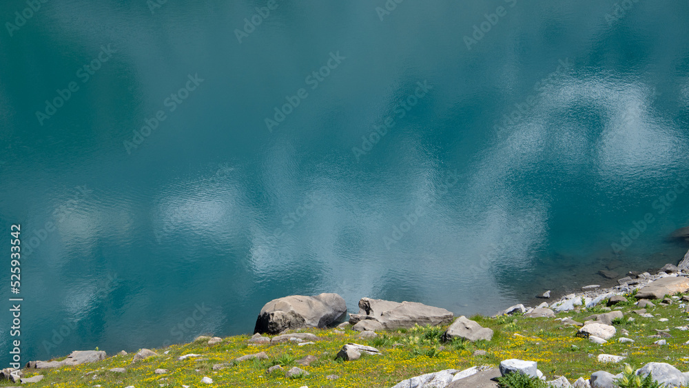 Reflections, Lac Long, Col de la Vanoise, Vanoise, France Reflections, Lac Long, Col de la Vanoise, Vanoise, France