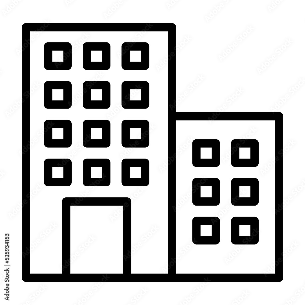 Office, Building icon. Office, Building icon.