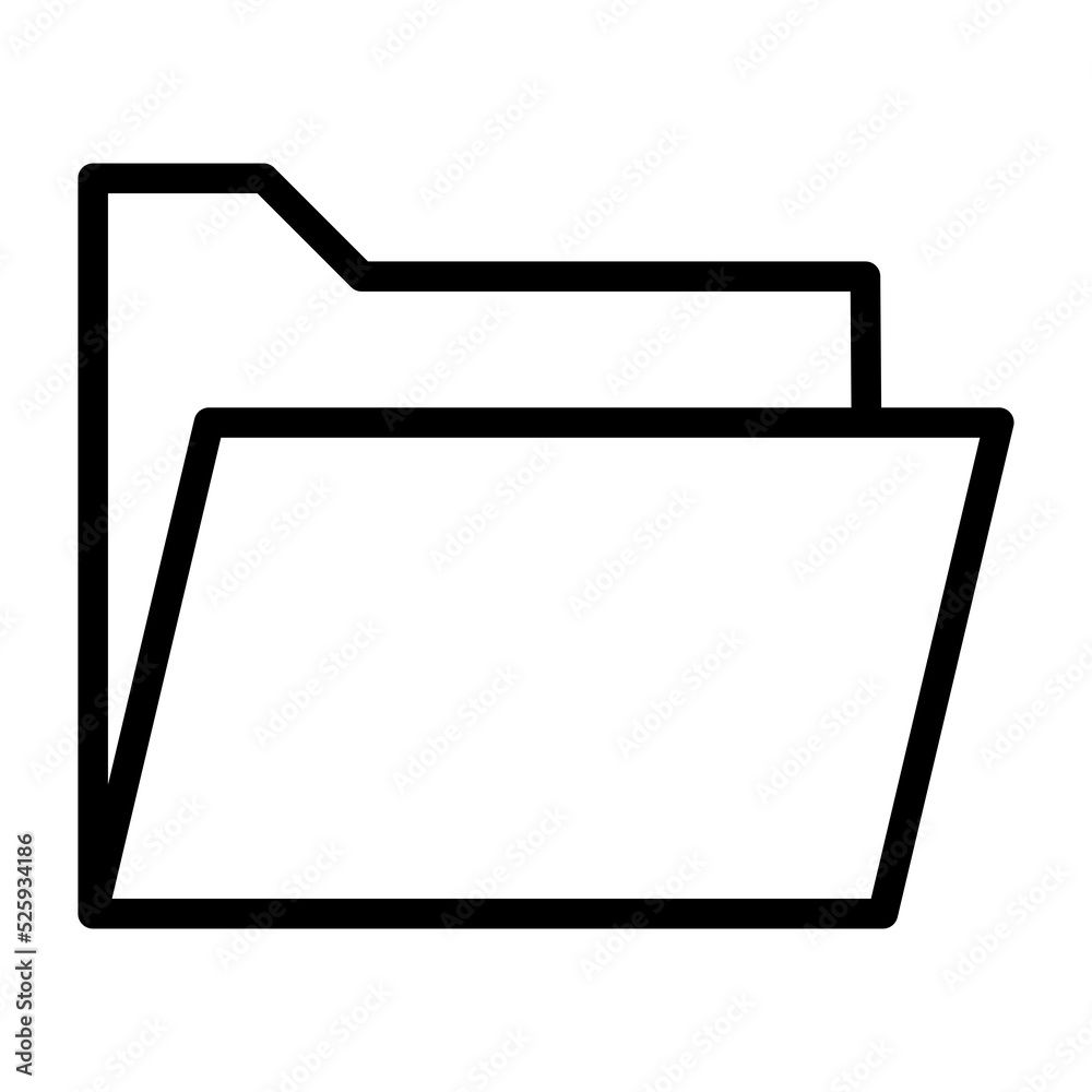 Folders icon. Folders icon.